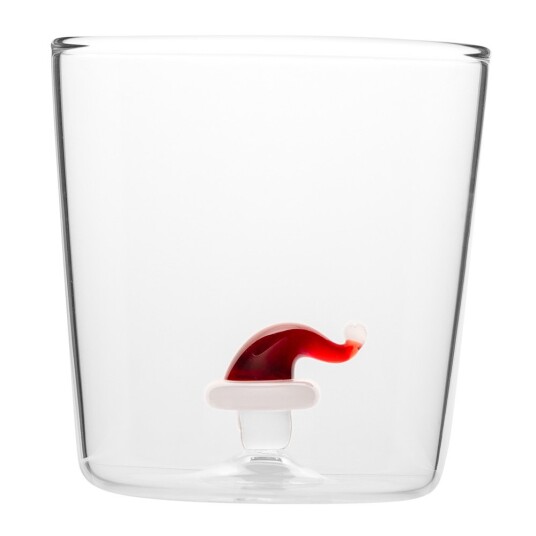 Stiernholm Jul vannglass med figur 35 cl nisselue Stiernholm Jul vannglass med figur 35 cl nisselue
