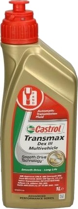 Transmisjonsolje CASTROL ATF IIIH TRANSMAX DEX III MULTIVEHICLE 1L Transmisjonsolje CASTROL ATF IIIH TRANSMAX DEX III MULTIVEHICLE 1L