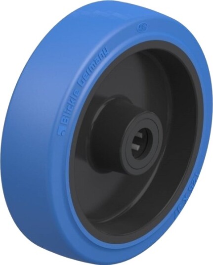 Blickle 384461 Poev 125/15R-Sb Plasthjul - Hjuldiameter: 125 Mm - Bæreevne (Maks.): 250 Kg - 1 Stk