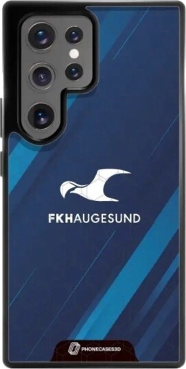 Phonecases3D Samsung Galaxy S25 Ultra FK Haugesund 3D mobildeksel, svart