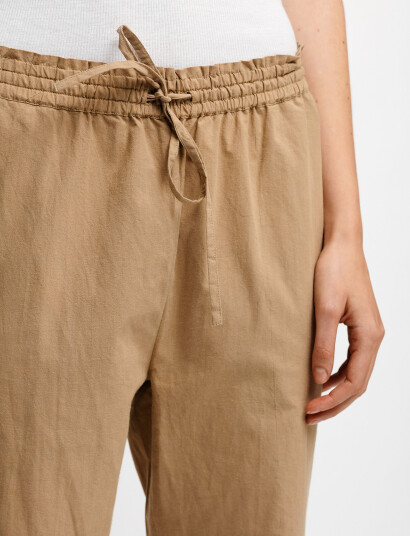 Moshi Moshi Mind Mind Pants - Beige - M Moshi Moshi Mind Mind Pants - Beige - M