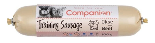 Companion Treningspølse Okse 100 g - Hundemat med 76.5% Kjøtt Companion Treningspølse Okse 100 g - Hundemat med 76.5% Kjøtt