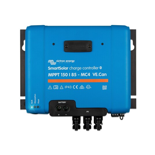 Victron Energy Solcelleregulator SmartSolar MPPT 150/85 MC4 VE.Can
