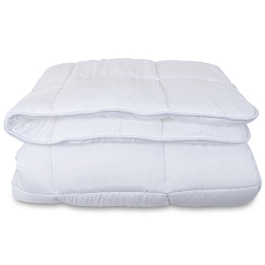 Zen Sleep Tung dyne Fiberdyne 200x200cm Allergivennlig 2-lags termodyne Fuktabsorberende med mikrofibre
