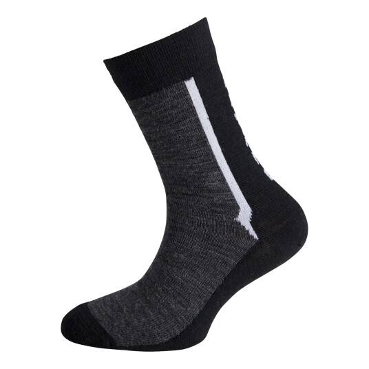 Ulvang Ultra 2Pk, ullsokk junior 31-33 Charcoal Melange/Bla
