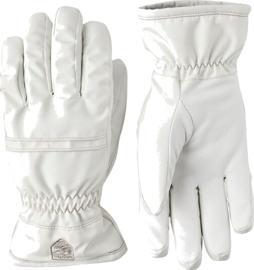Hestra Primaloft Leather Skihansker Dame Ivory 7 Hestra Primaloft Leather Skihansker Dame Ivory 7