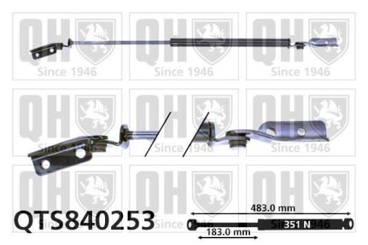 Baklukedemper QUINTON HAZELL QTS840253