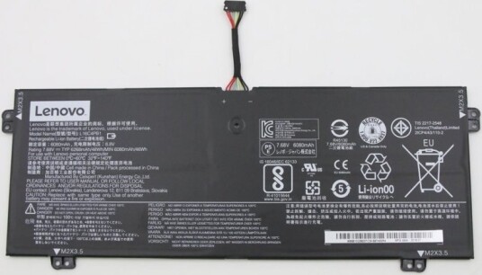 Lenovo Batteri Til Bærbar Pc Litiumion 4-Cellers 6268 Mah 48 Wh Fru 5B10Q38237