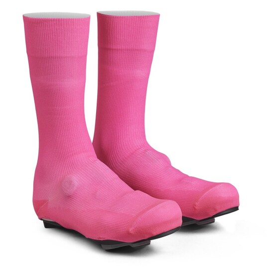 Gripgrab Flandrien Waterproof Knitted Road Shoe Covers Pink S (36-38), Pink