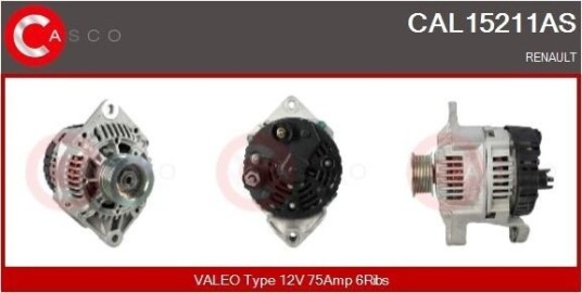 CASCO CAL15211AS Dynamo