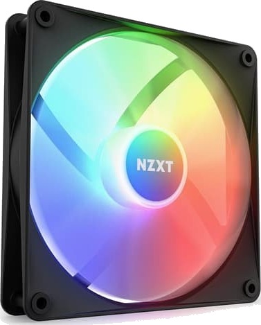 NZXT F140 RGB Core Kabinettvifte 140mm med PWM og LED Lys - Svart NZXT F140 RGB Core Kabinettvifte 140mm med PWM og LED Lys - Svart