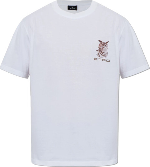 Etro Herre Topper Hvit L, Etro Herre Topper Hvit L,