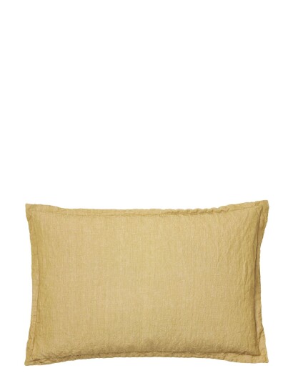 Broste Copenhagen Linn Pudebetræk - Yellow - 40X60CM Broste Copenhagen Linn Pudebetræk - Yellow - 40X60CM