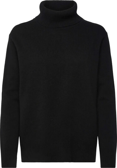 Rosemunde Rwlaica Cashmere Ls Roll Neck Black XXL