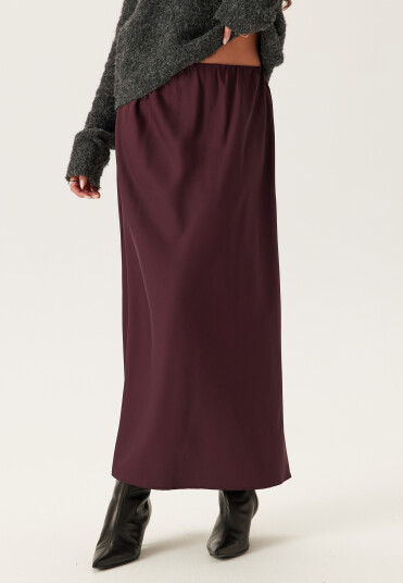 Bubbleroom Satin Midaxi Skirt Bubbleroom Satin Midaxi Skirt