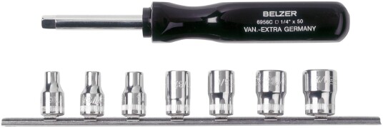 Bahco Pipenøkkelsett Tommer 1/4" Firkant 6729SZ