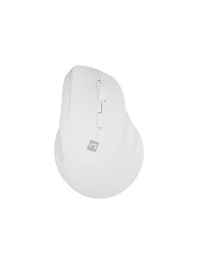 Natec CRAKE 2 vertical mouse Bluetooth 5.2 2.4 GHz white Vertical mouse Optisk 6 Hvit NMY 2257