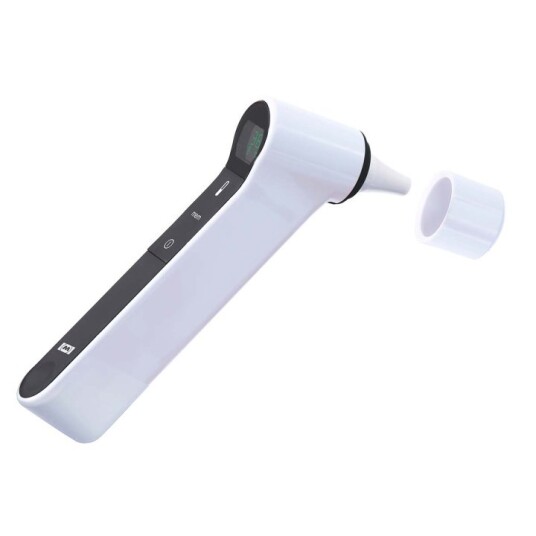 MELISSA 2 i 1 digitalt øre- og pannetermometer, hvit MELISSA 2 i 1 digitalt øre- og pannetermometer, hvit