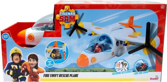 SIMBA DICKIE GROUP Fireman Sam Large Rescue Plane 42 cm