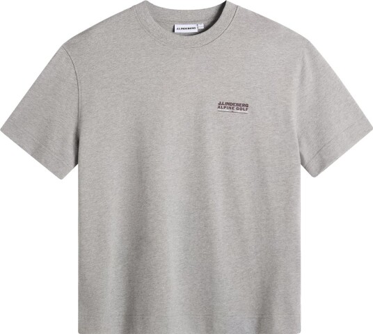 J. Lindeberg Bennett Heavy T Shirt   Grey   S