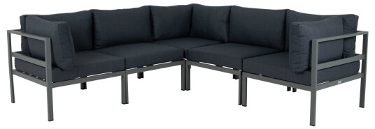 Venture Design Copacabana sofagruppe Khaki med grå pute 3 hjørne & 2 midtdel
