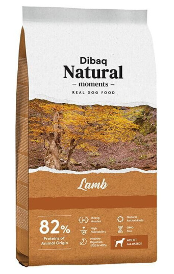 Dibaq Natural Moments Hundefôr Lam 15 kg - Tørrfôr for Alle Raser Dibaq Natural Moments Hundefôr Lam 15 kg - Tørrfôr for Alle Raser