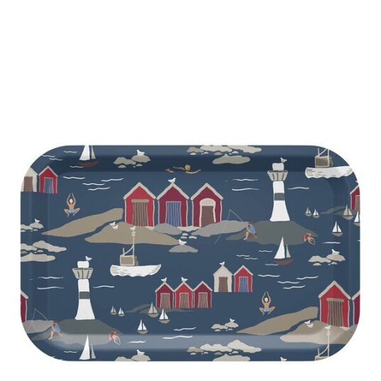 Arvidssons Textil   Kust brett 27x20 cm blå
