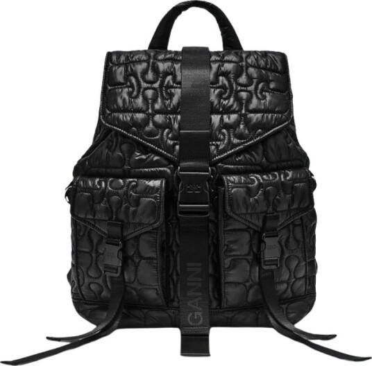 Ganni Dame Vesker Svart ONE SIZE,