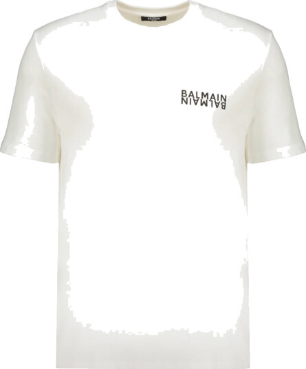 Balmain Herre Topper Hvit L,