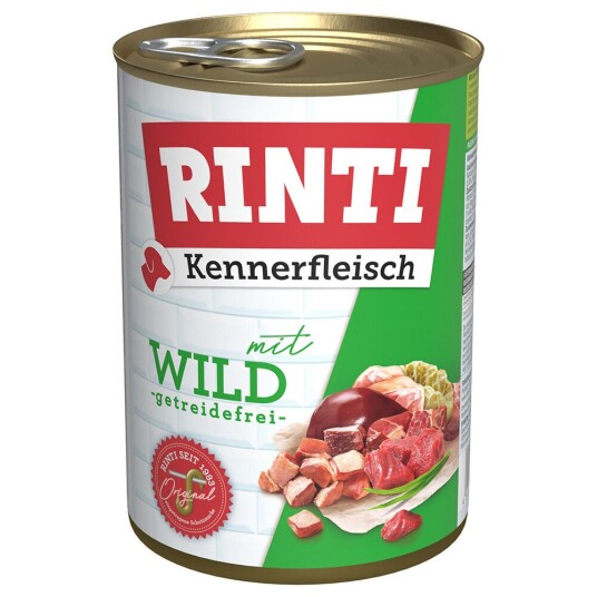 Rinti Kjøtt For Kjennere 6 X 400 G Vilt