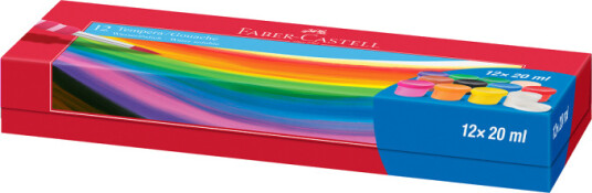 Faber-Castell Gouache 12-set Faber-Castell Gouache 12-set