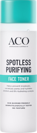 ACO Spotless Purifying Toner ansiktsvann 200 ml ACO Spotless Purifying Toner ansiktsvann 200 ml