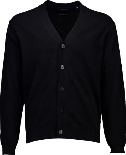 Lindbergh Recycled Lambswool Mix Jumper BLACK L Lindbergh Recycled Lambswool Mix Jumper BLACK L
