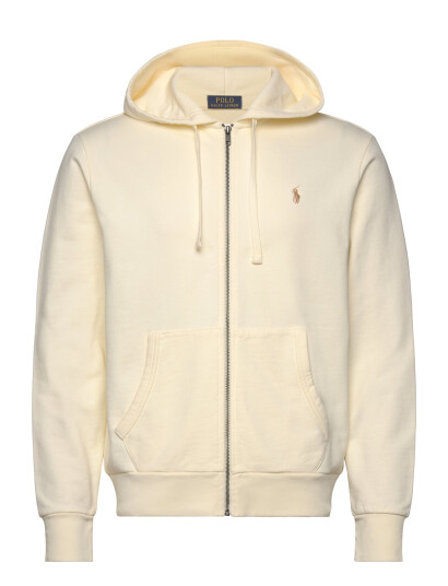 Polo Ralph Lauren Loopback Fleece Full Zip Hoodie   Yellow   XS