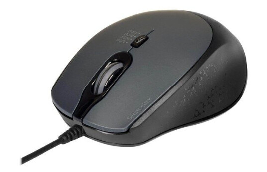 PORT Designs PORT Connect Professional SILENT - Mus - Optisk - 3 knapper - Svart