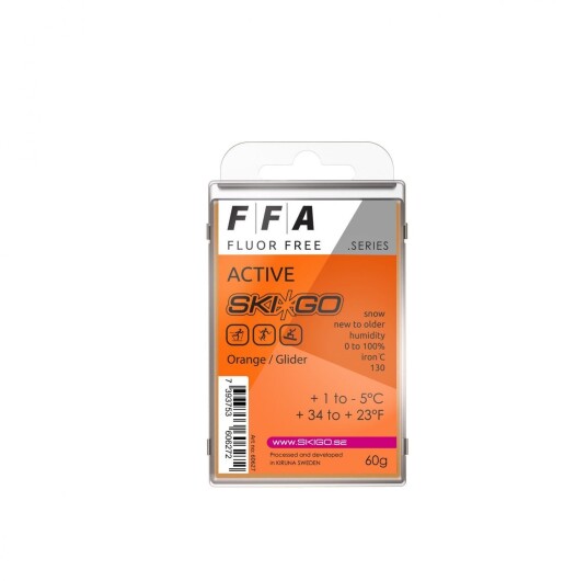 Skigo Fluor Free - Ffa Oransje Orange 60G Skigo Fluor Free - Ffa Oransje Orange 60G