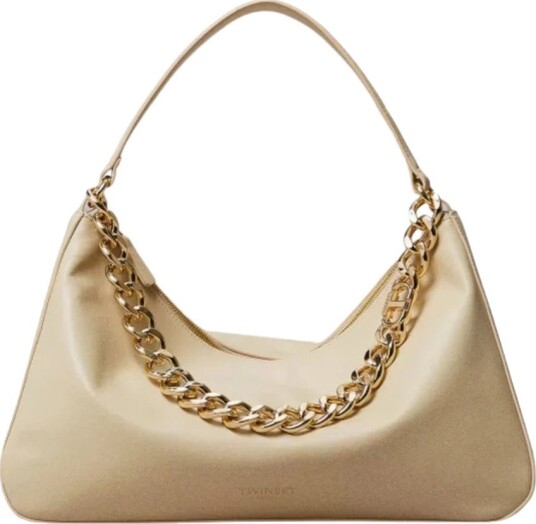 Twinset Dame Vesker Beige ONE SIZE, Twinset Dame Vesker Beige ONE SIZE,