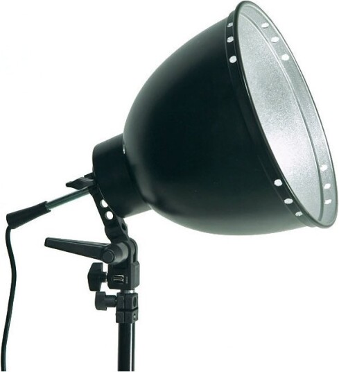 Lampeholder med Reflektor - 30 cm