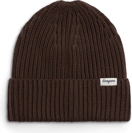 Bergans Nordmarka Merino Beanie Dark Chocolate One Size