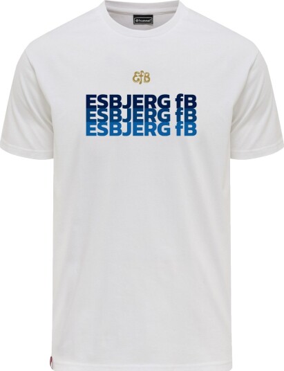 Esbjerg fB Grafik T skjorte Barn Hvit 152