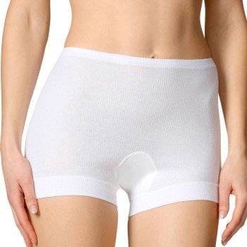 Calida Truser Cotton High-waisted Panty Hvit bomull 48 Dame Calida Truser Cotton High-waisted Panty Hvit bomull 48 Dame