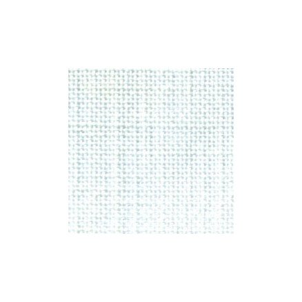 Permin Lin 12tr Broderistoff Hvit 46x46 cm