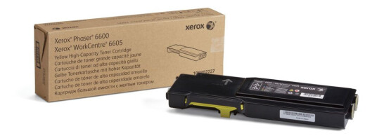 Xerox Phaser 6600 Y Toner - 106R02231 Original - Gul 6000 sider Xerox Phaser 6600 Y Toner - 106R02231 Original - Gul 6000 sider