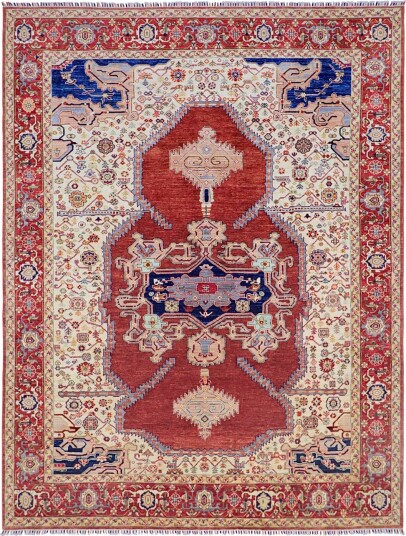 Orientalsk Teppe   Chaman Rug Hand Knotted   237 x 315 cm Størrelse: 237 x 315 cm