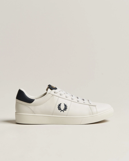 Fred Perry Spencer Leather Sneakers Porcelain/Navy Fred Perry Spencer Leather Sneakers Porcelain/Navy