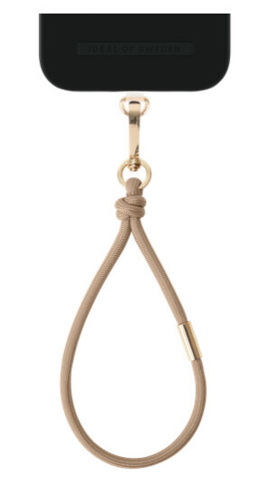 Ideal Of Sweden Cord Phone Wristlet Strap Beige