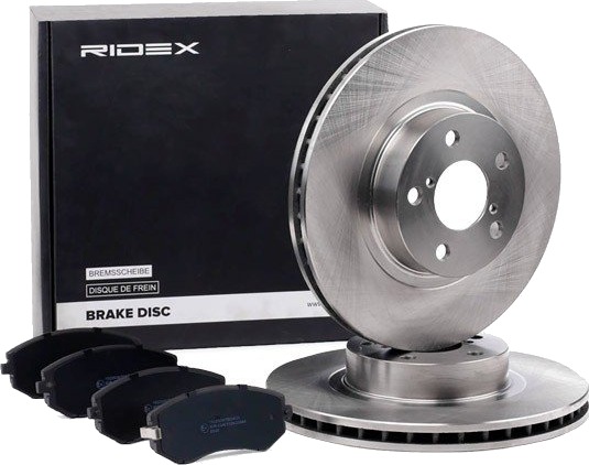 Bremseskiver og -klosser RIDEX 3405B1015