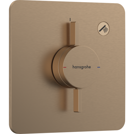 Hansgrohe DuoTurn Q dusjbatteri, bronse