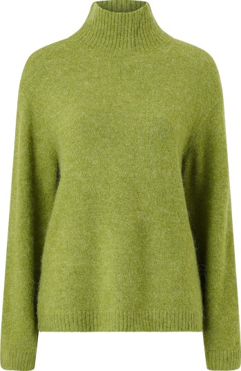 Gina Tricot Polohals Knitted turtleneck sweater Grønn