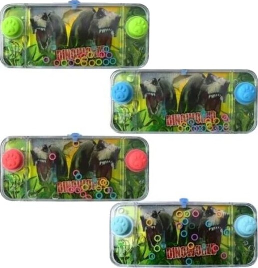 Pocket Money Dinoworld Water Game Console - assorted